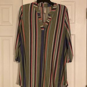 Paisley Grace 3/4 length sleeve shirt